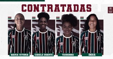 Novos reforços contratados pelo futebol feminino do Fluminense